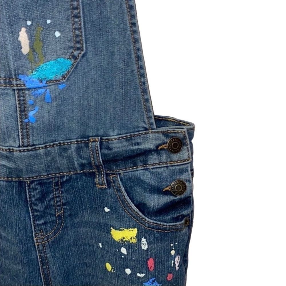 Cat & Jack Splatter Paint Overalls - Picture 4 of 10